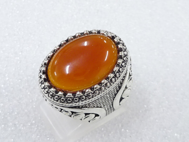 NATURAL STONE FASHION RING / JP SIZE 13.5